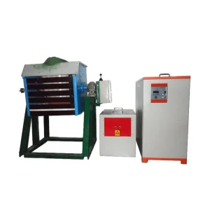 EM 110KW Melting Furnace | Tilting Medium-Frequency Melting Furnace